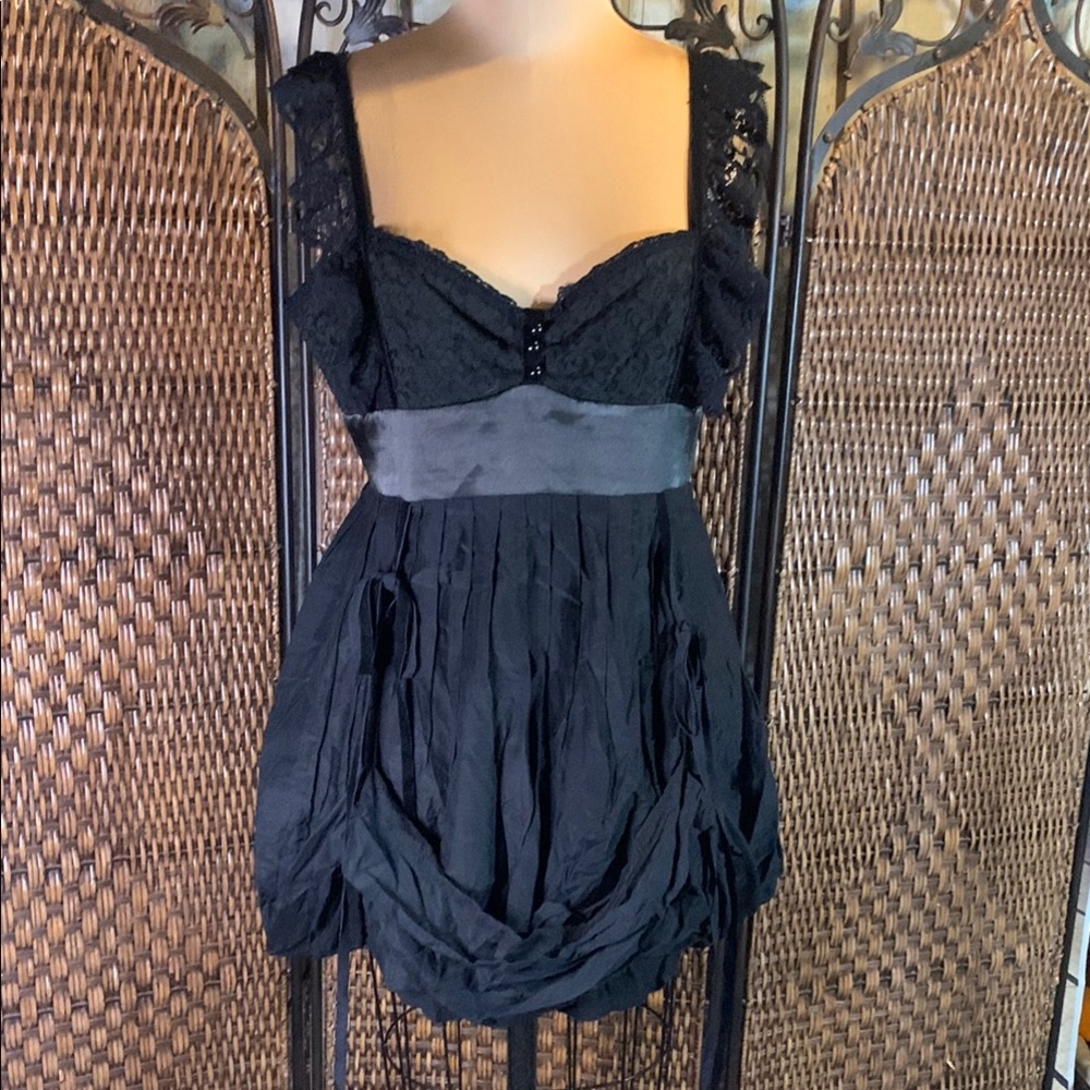Kitten D’Amour Silk & Cotton Dress Size 14